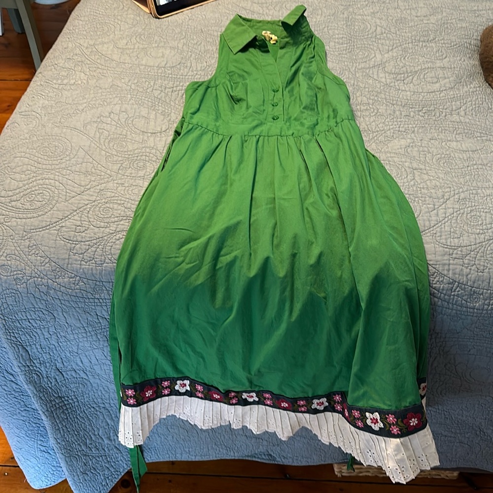 Maeve size 0 green dress